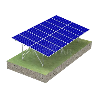 Montagens terrestres para painéis solares