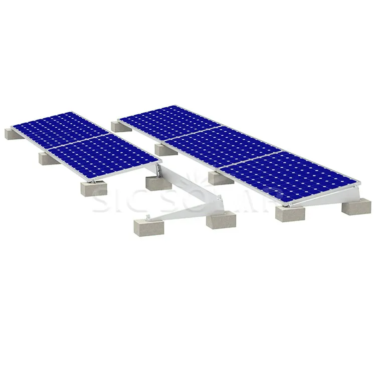 Como você conecta painéis solares a um telhado sem perfurar?