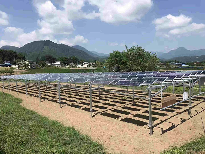 Sistema de montagem solar agrícola 80KW Pv no Chile