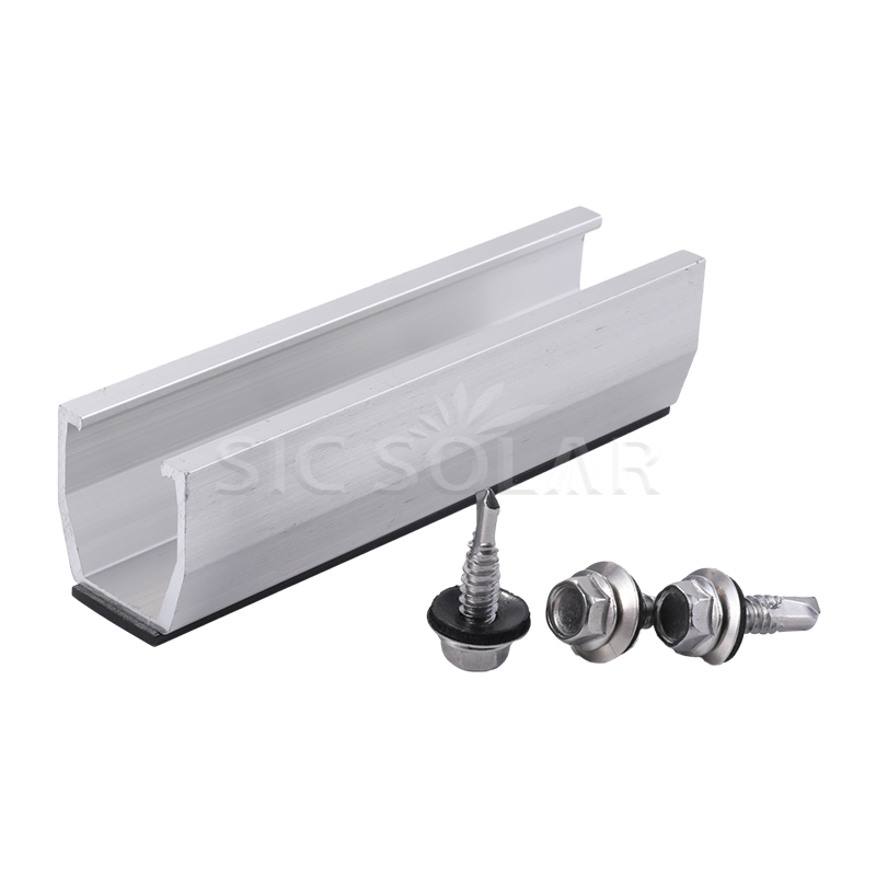 Minitrilho solar de alumínio