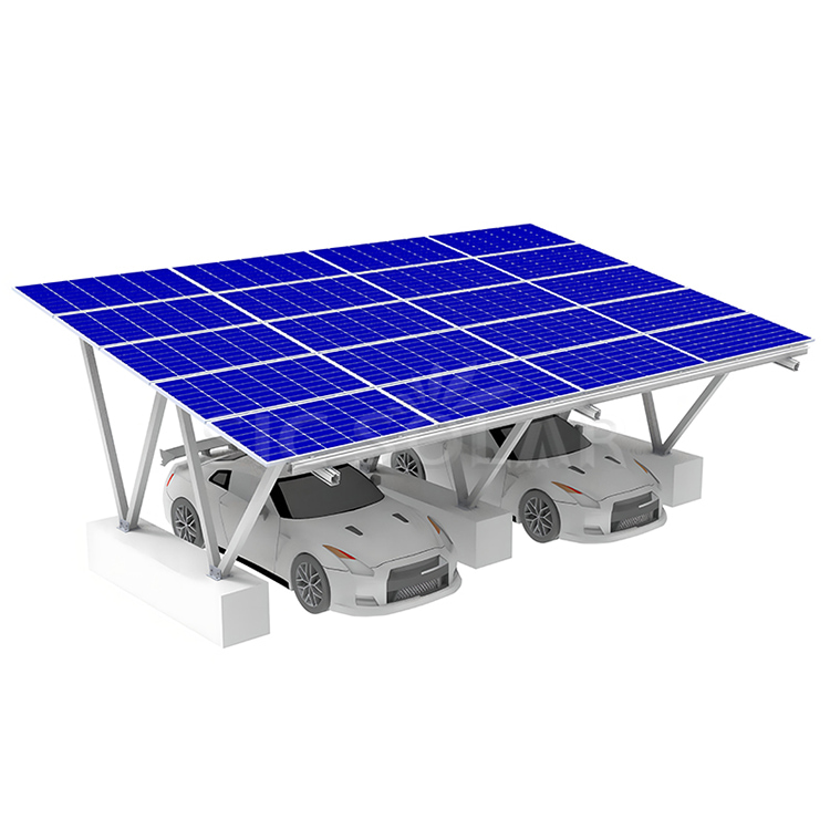Estruturas solares para garagem
