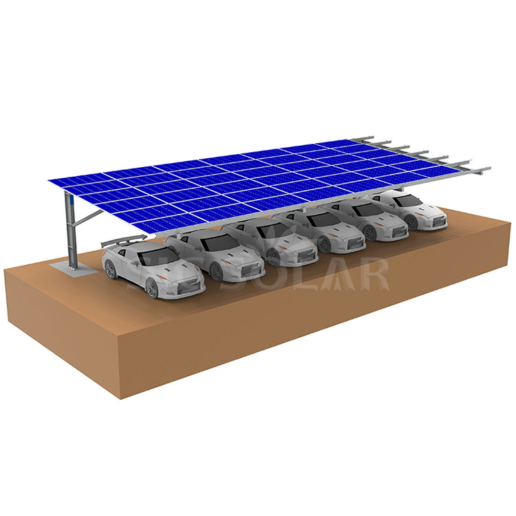Sistema de garagem solar